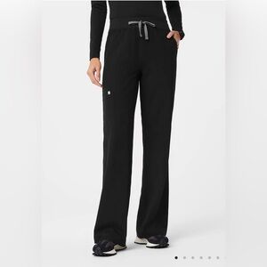 High Waisted Isabel Wide Leg Scrub Pants